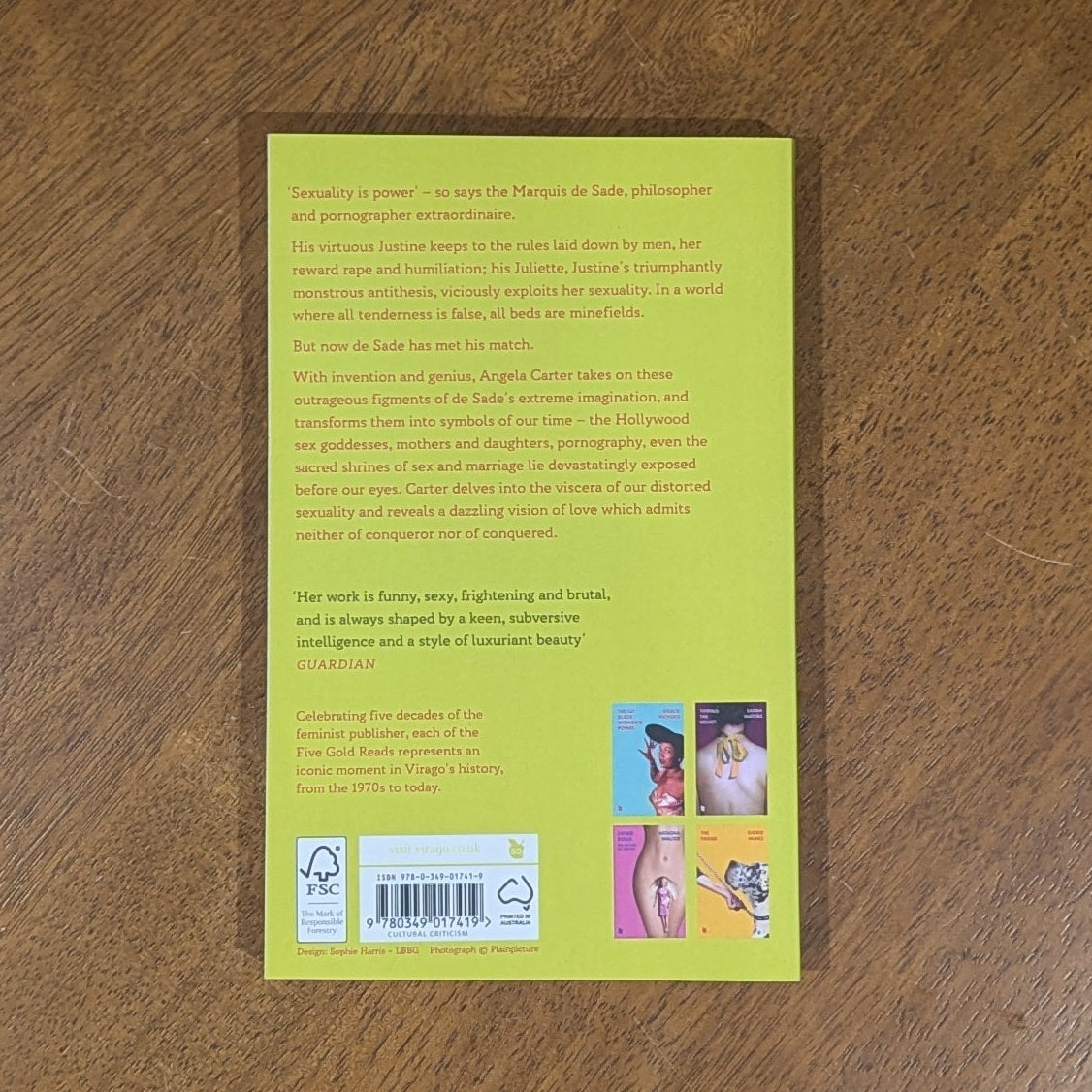 The Sadeian Woman: An Exercise in Cultural History